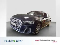 Firmamentblau metallic Gebraucht 2024 Audi A8 Ambiente Limousine | 64.450 € (Superpreis)