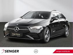 Unilack nachtschwarz Gebraucht 2024 Mercedes CLA180 Shooting Brake AMG Kombi | 33.730 € (Etwas zu teuer)