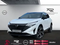 Karosseriefarbe: pearl white (qab), kontrastfarbe: black (kh3) Gebraucht 2024 Nissan Qashqai Tekna+ SUV | 40.990 €