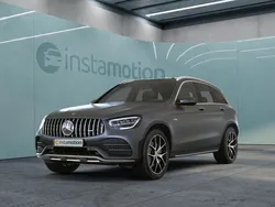Grau Gebraucht 2022 Mercedes GLC43 AMG AMG SUV | 59.675 € (Teuer)