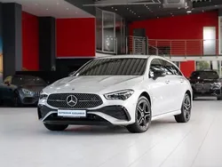 Iridiumsilber metalliclack Gebraucht 2024 Mercedes CLA250e Shooting Brake AMG line Kombi | 34.480 € (Guter Preis)