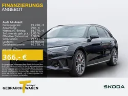Schwarz Gebraucht 2024 Audi A4 S-Line Kombi | 39.630 € (Fairer Preis)