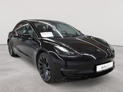 Solid black Gebraucht 2022 Tesla Model 3 Performance Limousine | 30.390 € (Guter Preis)