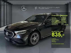 Grau Gebraucht 2024 Mercedes E450 AMG Limousine | 75.450 € (Etwas zu teuer)