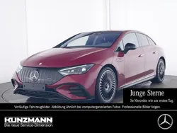 Manufaktur patagonienrot metallic Gebraucht 2025 Mercedes EQE AMG 53 AMG Limousine | 78.151 € (Superpreis)