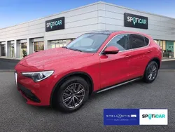 Rot Gebraucht 2020 Alfa Romeo Stelvio Lusso SUV | 28.390 € (Superpreis)