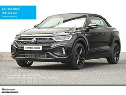 Schwarz Neu 2025 VW T-Roc Cabriolet R-line Cabrio | 44.390 € (Fairer Preis)