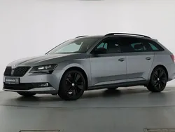 Business grau metallic Gebraucht 2018 Skoda Superb SportLine Kombi | 18.890 € (Fairer Preis)