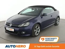 Blau Gebraucht 2016 VW Golf Cabriolet LOUNGE Cabrio | 12.930 € (Fairer Preis)