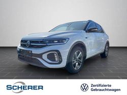Pure white/schwarz Gebraucht 2025 VW T-Roc R-line SUV | 30.480 € (Fairer Preis)