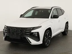 Serenity white metallic Neu 2025 Hyundai Tucson N Line SUV | 36.495 € (Fairer Preis)