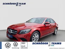 Rot Gebraucht 2020 Mercedes C180 Avantgarde Limousine | 25.990 € (Guter Preis)