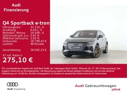 Taifungrau metallic Gebraucht 2022 Audi Q4 e-tron S-Line SUV | 33.310 € (Superpreis)