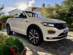Weiß Gebraucht 2020 VW T-Roc Cabriolet R-line Cabrio | 26.000 € (Fairer Preis)