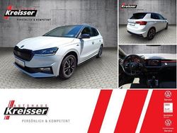 Weiß (moonweiss metallic) Gebraucht 2024 Skoda Fabia Monte Carlo Kleinwagen | 22.451 € (Etwas zu teuer)