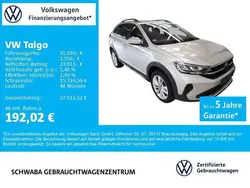 Ivory silver metallic Gebraucht 2024 VW Taigo Move SUV | 25.590 € (Guter Preis)