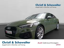 Distriktgrün metallic Gebraucht 2021 Audi A5 Sportback Ambiente Limousine | 34.810 € (Fairer Preis)