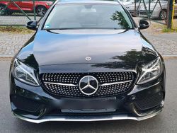 Schwarz Gebraucht 2017 Mercedes C220 AMG Kombi | 16.800 € (Fairer Preis)