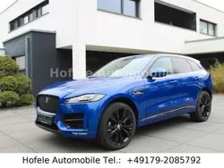 Caesium blue Gebraucht 2019 Jaguar F-Pace R-Sport SUV | 24.450 € (Fairer Preis)