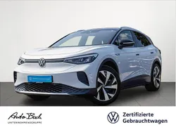Weiß (gletscherweiß metallic schwarz) Gebraucht 2021 VW ID.4 SUV | 26.680 € (Fairer Preis)