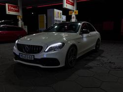 Weiß Gebraucht 2020 Mercedes C63 AMG AMG Limousine | 49.790 € (Teuer)