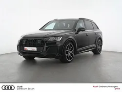 Mythosschwarz metallic Gebraucht 2023 Audi Q7 S-Line SUV | 64.880 € (Superpreis)