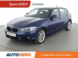 Blau Gebraucht 2017 BMW 120 Advantage Kleinwagen | 16.500 € (Fairer Preis)