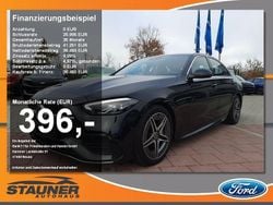 Obsidianschwarz metalliclack Gebraucht 2024 Mercedes C180 AMG line Limousine | 35.980 € (Fairer Preis)