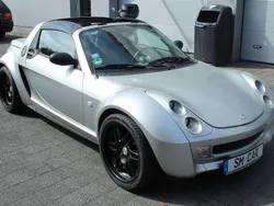 Silber Gebraucht 2004 Smart Roadster Brabus Cabrio | 8.790 € (Fairer Preis)