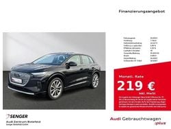 Mythosschwarz metallic Gebraucht 2022 Audi Q4 e-tron Advanced SUV | 27.880 € (Guter Preis)