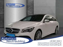 Polarweiß unilack Gebraucht 2019 Mercedes CLA220 Shooting Brake AMG line Kombi | 23.890 € (Guter Preis)