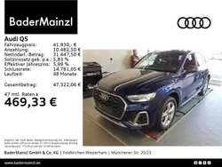 Blau Gebraucht 2023 Audi Q5 S-Line SUV | 41.930 € (Superpreis)