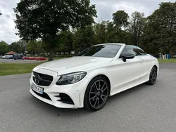 Weiß Gebraucht 2021 Mercedes C220 AMG line Cabrio | 22.950 € (Guter Preis)
