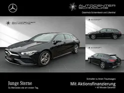 lack kosmosschwarz (metallic) Gebraucht 2023 Mercedes CLA200 Shooting Brake AMG line Kombi | 31.849 € (Guter Preis)