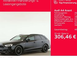 Schwarz Gebraucht 2023 Audi A4 S-Line Kombi | 36.489 € (Teuer)