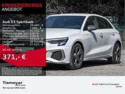 Gletscherweiß metallic Gebraucht 2024 Audi S3 Basis Limousine | 39.440 € (Guter Preis)