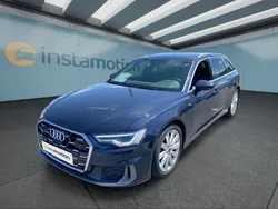 Blau Gebraucht 2024 Audi A6 S-Line Kombi | 57.799 €