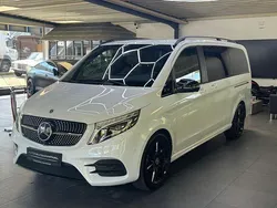 Weiß Gebraucht 2020 Mercedes V300 AMG line Van / Kleinbus | 58.999 € (Teuer)