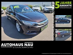 Burgundy black p. Gebraucht 2018 Honda Civic Executive Limousine | 16.990 € (Fairer Preis)