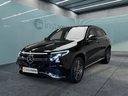 Schwarz Gebraucht 2023 Mercedes EQC400 AMG SUV | 45.900 € (Teuer)