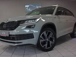 Steel grey met (metallic) Gebraucht 2020 Skoda Kodiaq SportLine SUV | 30.700 € (Teuer)