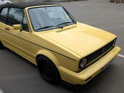 Gelb Gebraucht 1992 VW Golf Cabriolet Cabrio | 15.000 €