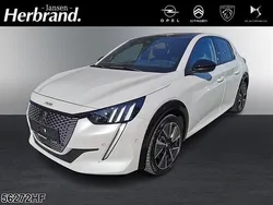 Lack weiss perlglänzend/typ au Gebraucht 2022 Peugeot e-208 GT Kleinwagen | 19.990 € (Fairer Preis)