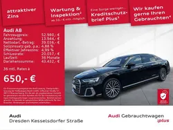 Brillantschwarz Gebraucht 2022 Audi A8L Ambiente Limousine | 52.980 € (Superpreis)