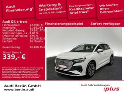 Gletscherweiß metallic Gebraucht 2022 Audi Q4 e-tron Advanced SUV | 32.500 € (Guter Preis)