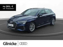 Blau Gebraucht 2021 Audi A3 Sportback S-Line Limousine | 27.880 € (Etwas zu teuer)