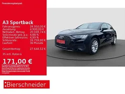 Brillantschwarz Gebraucht 2024 Audi A3 Basis Limousine | 24.950 € (Fairer Preis)