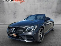 Grau Gebraucht 2020 Mercedes C300 AMG line Cabrio | 46.999 € (Teuer)