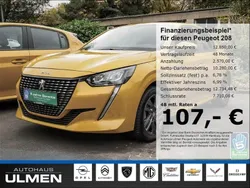 Gelb Gebraucht 2021 Peugeot 208 Active Kleinwagen | 12.850 € (Fairer Preis)