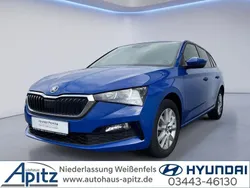 Blau / energy blau Gebraucht 2020 Skoda Scala Ambition Kleinwagen | 15.990 € (Fairer Preis)